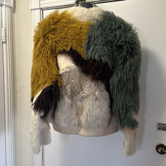 NWT Coach Pieced Shearling Blouson - Picture 5 of 7